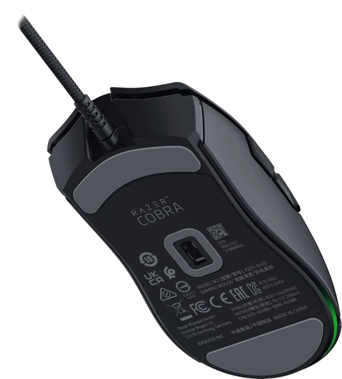 Razer Cobra Lightweight Chroma RGB Wired Gaming Mouse  for sale in Egypt from Games2Egypt
