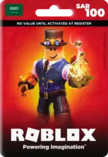 Roblox Card 100 SAR Robux Key - KSA -  for sale in Egypt from Games2Egypt