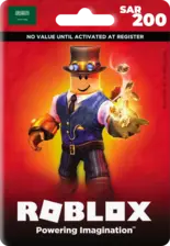 Roblox Card 200 SAR Robux Key - KSA -  for sale in Egypt from Games2Egypt