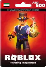Roblox Card 500 AED Robux Key - UAE -  for sale in Egypt from Games2Egypt