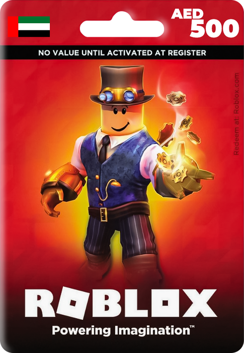 Roblox Card 500 AED Robux Key - UAE  for sale in Egypt from Games2Egypt