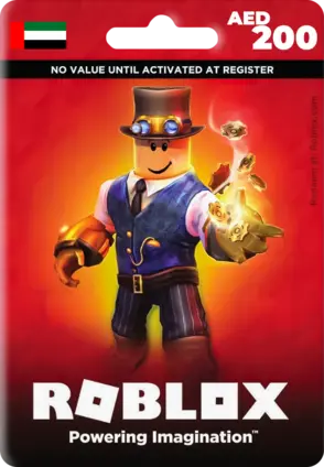 Roblox Card 200 AED Robux Key - UAE