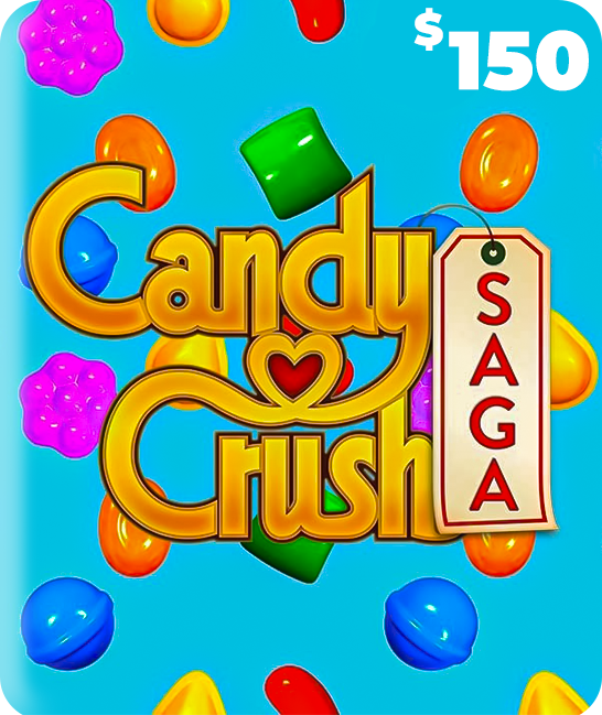 كاندي كراش أمريكي - 150 دولار  للبيع في مصر من خلال Games2Egypt
