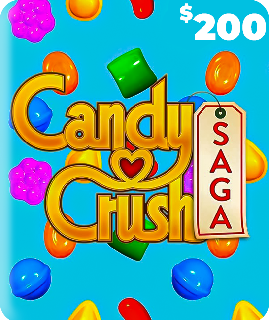 كاندي كراش أمريكي - 200 دولار  للبيع في مصر من خلال Games2Egypt