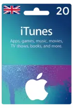 Apple iTunes Gift Card United Kingdom 20 GBP UK iTunes -  for sale in Egypt from Games2Egypt