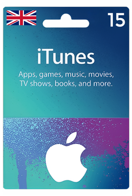 Apple iTunes Gift Card United Kingdom 15 GBP UK iTunes