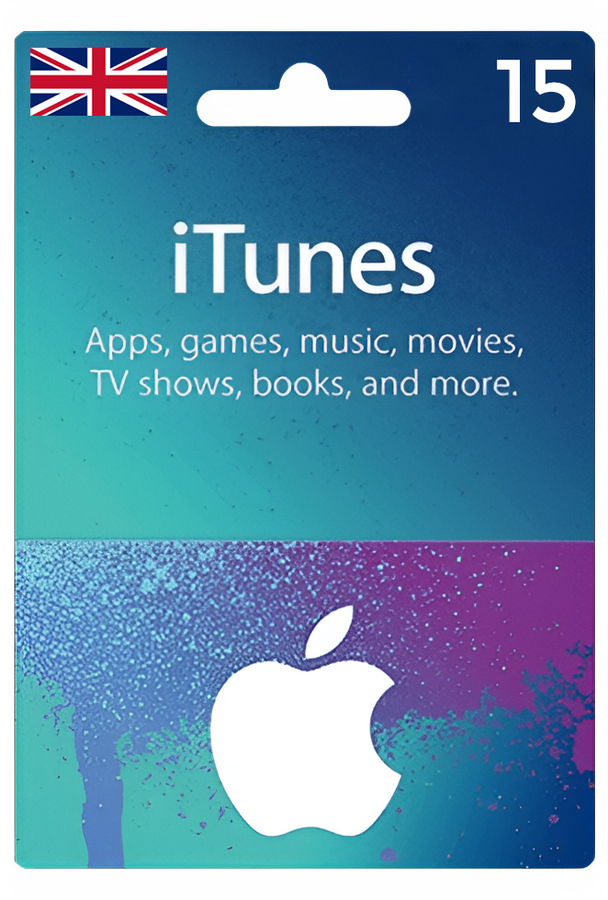 Apple iTunes Gift Card United Kingdom 15 GBP UK iTunes