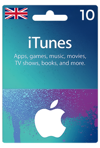 Apple iTunes Gift Card United Kingdom 10 GBP UK iTunes