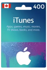 Apple iTunes Gift Card 400 Canada -  for sale in Egypt from Games2Egypt