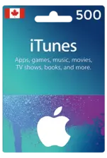 Apple iTunes Gift Card 500 Canada -  for sale in Egypt from Games2Egypt