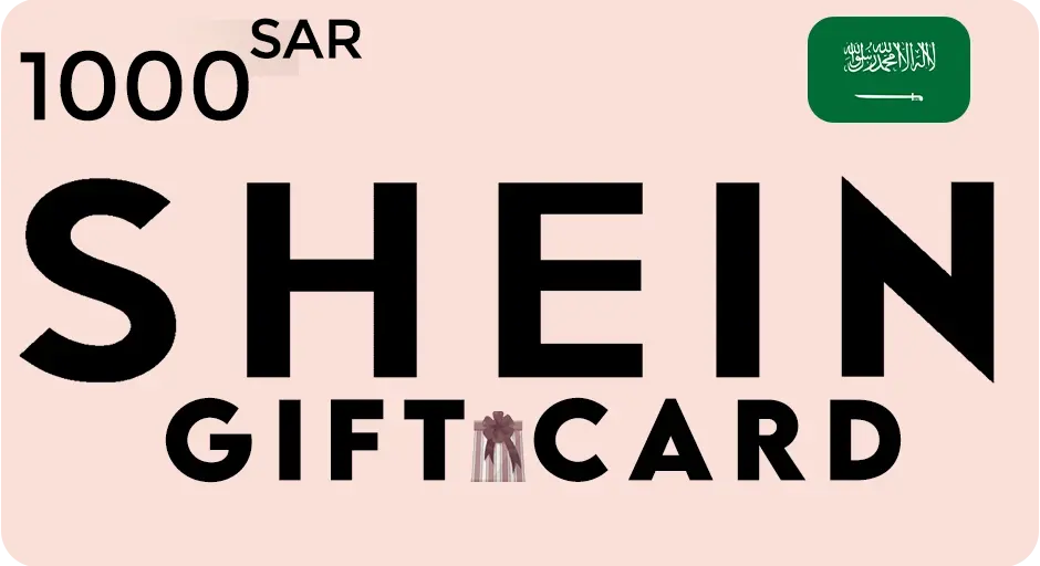 SHEIN Gift Card - SAR 1000 - KSA  for sale in Egypt from Games2Egypt