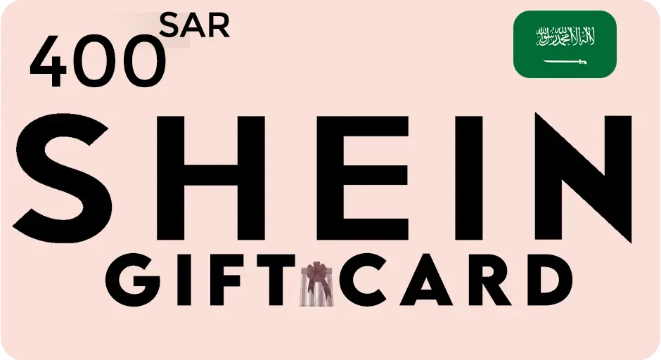 SHEIN Gift Card - SAR 400 - KSA  for sale in Egypt from Games2Egypt