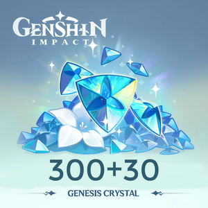 Genshin Impact Card 300 + 30 Genesis Crystals