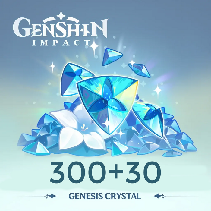 Genshin Impact Card 300 + 30 Genesis Crystals  for sale in Egypt from Games2Egypt