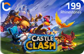 Castle Clash - 199 Rhinestones -  for sale in Egypt from Games2Egypt