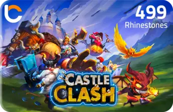 Castle Clash - 499 Rhinestones -  for sale in Egypt from Games2Egypt