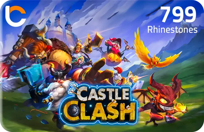 Castle Clash - 799 Rhinestones