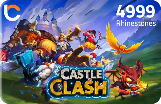 Castle Clash - 4999 Rhinestones