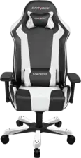 DXRacer King Series OH/KS06/NW Gaming Chair - Black and White   -  for sale in Egypt from Games2Egypt