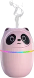 Cute Panda Humidifier and Diffuser Rgb 220ml - Pink