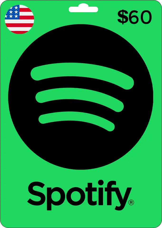 Spotify Wallet Gift Card - USA - $60  for sale in Egypt from Games2Egypt