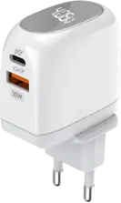 LDNIO A2522C Super Fast Charger 30W With 2 Ports PD+QC3.0 -  for sale in Egypt from Games2Egypt