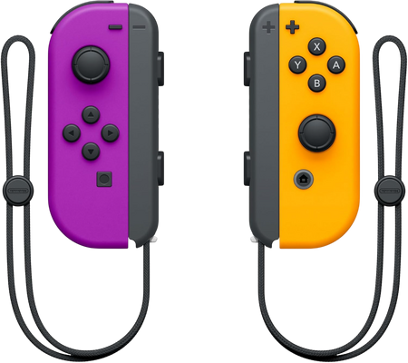 Joy-Con Neon Purple Neon Yellow- Nintendo Switch