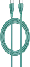 LDNIO LC611C Fast Charging Data Cable Type-C To Type-C - Green  -  for sale in Egypt from Games2Egypt