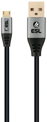 ESL PS4 & XB1 USB to Micro Gaming Cable - 2M