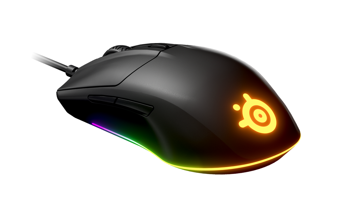 SteelSeries Rival 3 Wired Gaming Mouse - Black  for sale in Egypt from Games2Egypt
