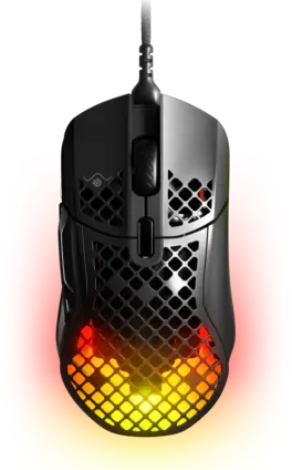 جينمج ماوس من ستيل سيريس AEROX 5 أر جي بي سلكي 