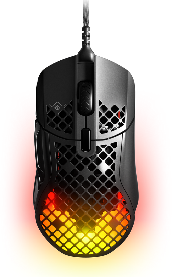 جينمج ماوس من ستيل سيريس AEROX 5 أر جي بي سلكي 
