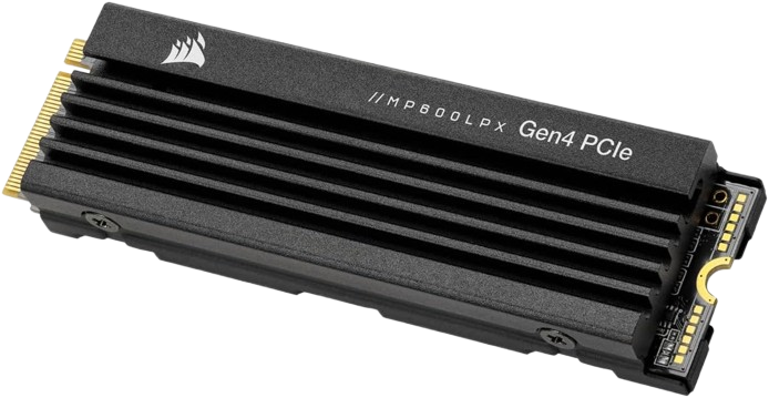 قرص صلب Corsair MP600 PRO LPX سعة 1 تيرابايت M.2 Gen4 مع مشتت حراري لجهاز PS5  للبيع في مصر من خلال Games2Egypt