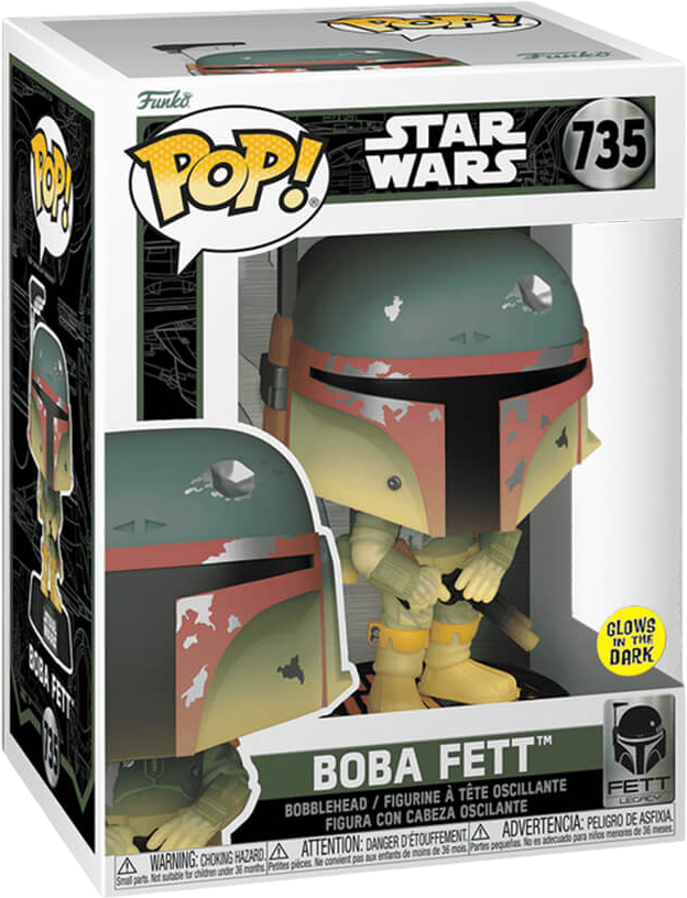 Funko Pop! Star Wars: Boba Fett - Glow in the Dark – image 2