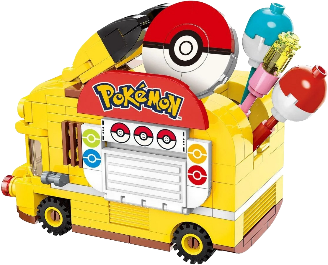 Keeppley Games: Nintendo - Pokemon - Pikachu Poke Ball Car – image 3