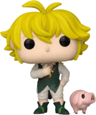 Funko Pop! Anime: The Seven Deadly Sins - Meliodas with Hawk -  for sale in Egypt from Games2Egypt