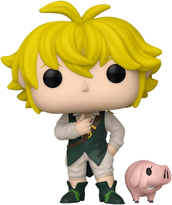Funko Pop! Anime: The Seven Deadly Sins - Meliodas with Hawk