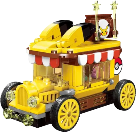Keeppley Games: Nintendo - Pokemon - Pikachu Mini Food Cart