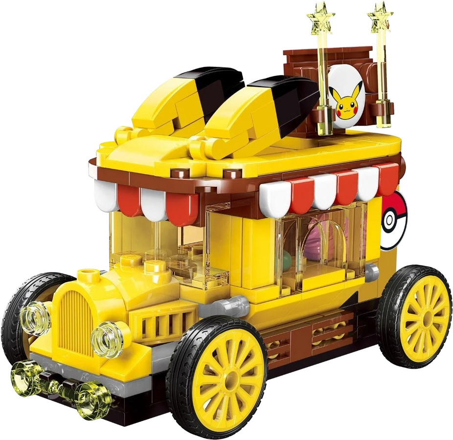 Keeppley Games: Nintendo - Pokemon - Pikachu Mini Food Cart