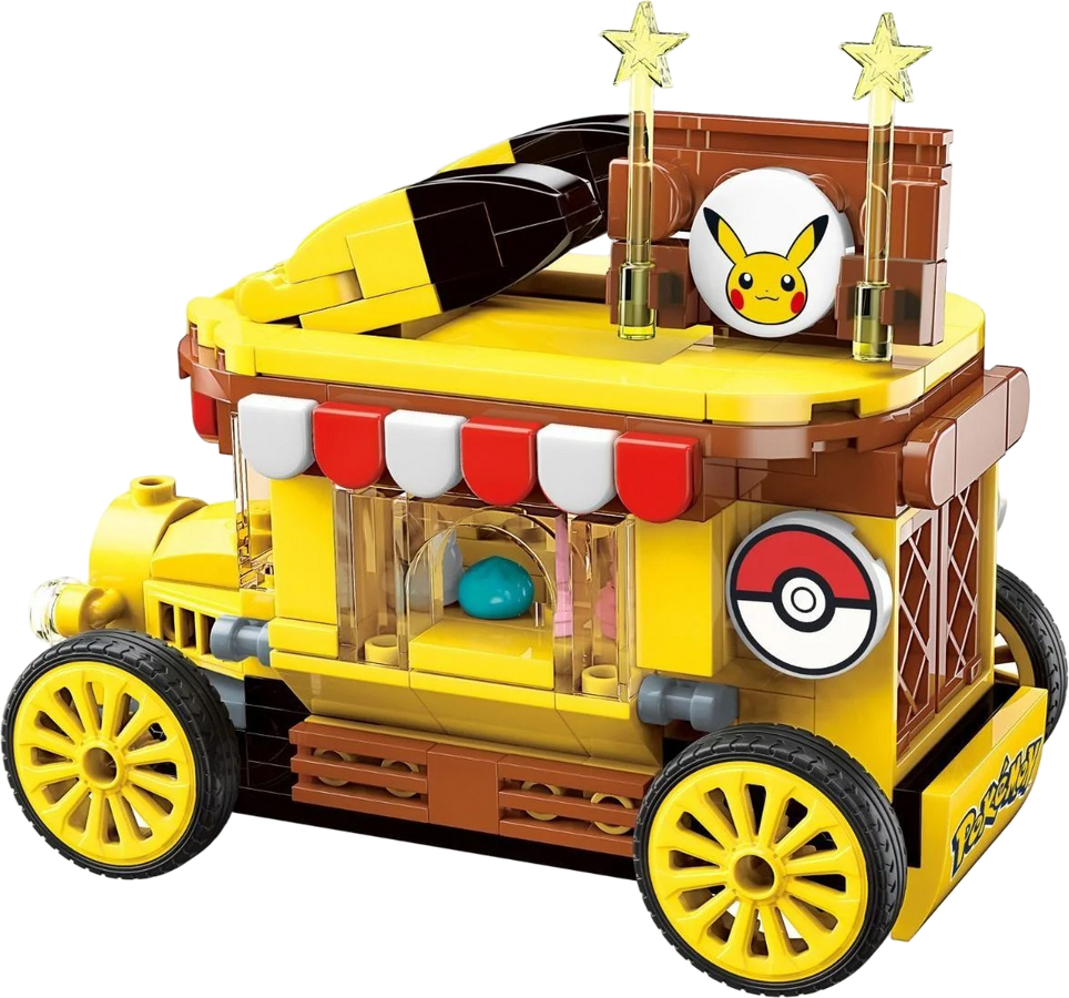 Keeppley Games: Nintendo - Pokemon - Pikachu Mini Food Cart – image 3
