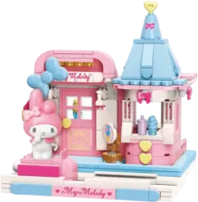Keeppley Sanrio My Melody Street Scenes Building Blocks -  for sale in Egypt from Games2Egypt