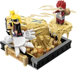 Keeppley Naruto Anime - Gaara fighting against Deidara -  for sale in Egypt from Games2Egypt