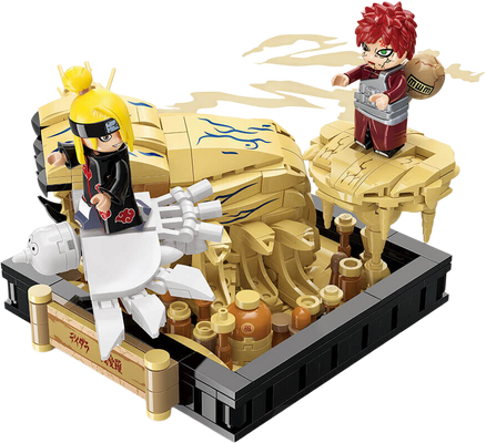 Keeppley Naruto Anime - Gaara fighting against Deidara