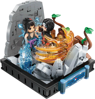 Keeppley Naruto Battle Between Uchiha Brothers Building Blocks