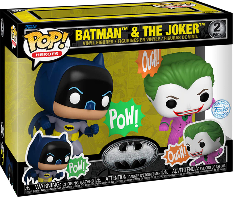 Funko Pop! Superheroes: DC - Batman 85Th Anniversary - Batman & Joker – image 2