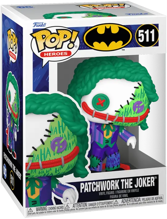 Funko Pop! Super Heroes: DC - Patchwork The Joker   for sale in Egypt from Games2Egypt