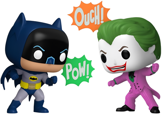 Funko Pop! Superheroes: DC - Batman 85Th Anniversary - Batman & Joker