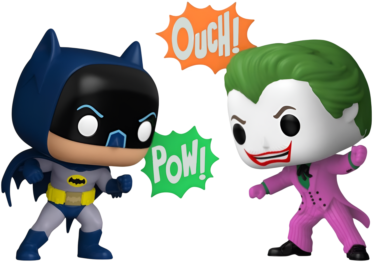 Funko Pop! Superheroes: DC - Batman 85Th Anniversary - Batman & Joker