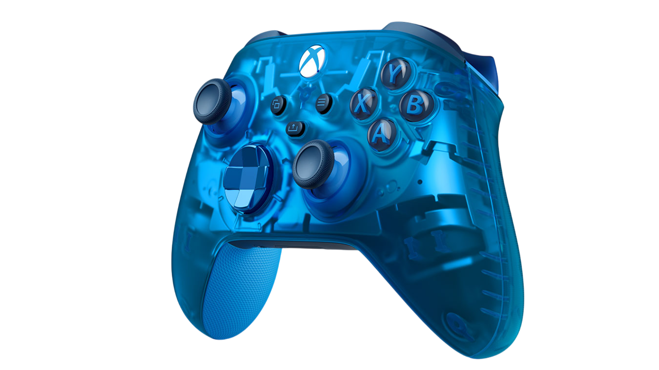 وحدة تحكم Xbox اللاسلكية – Sky Cipher إصدار خاص - مستعمل  – صورة 2