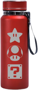 Mario Logo Infuser Bottle - Red -  for sale in Egypt from Games2Egypt